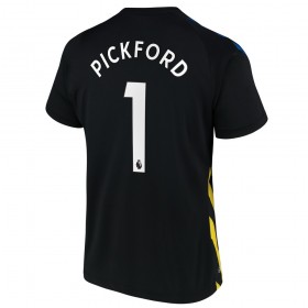 Fußballtrikots Everton Torwart Jordan Pickford 1 2021-2022 Kurzarm Heimtrikotsatz kaufen